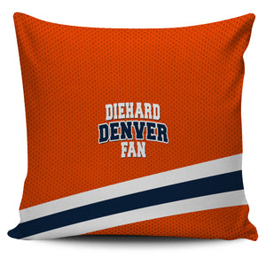 Diehard Denver Fan Sports Pillowcase