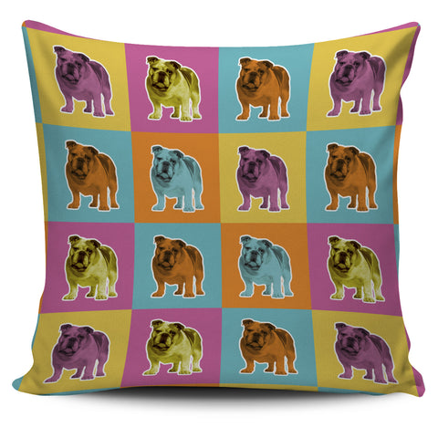 Image of Bulldog Pillow Covers