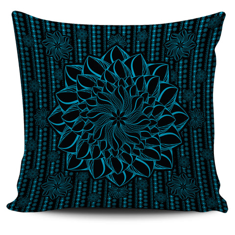 Image of Mandala Pillow Cover Turquoise