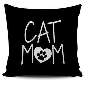 Cat Mom Pillow Cover
