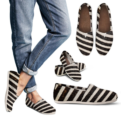 Image of Zebra Toms Style Ladies Casual Shoes