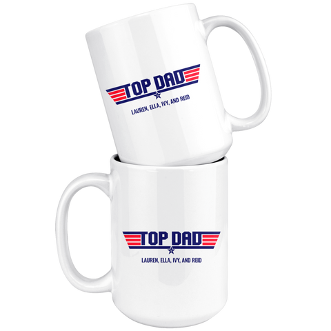 Image of Top Dad Mug Lauren Ella Ivy Reid