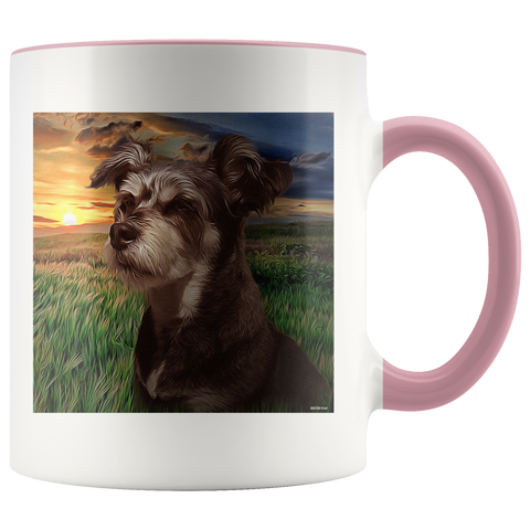 Image of Customizable Photo Ceramic Accent Mug