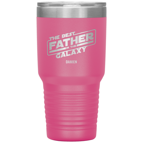 Image of The Best Father In The Galaxy Tumbler Damien
