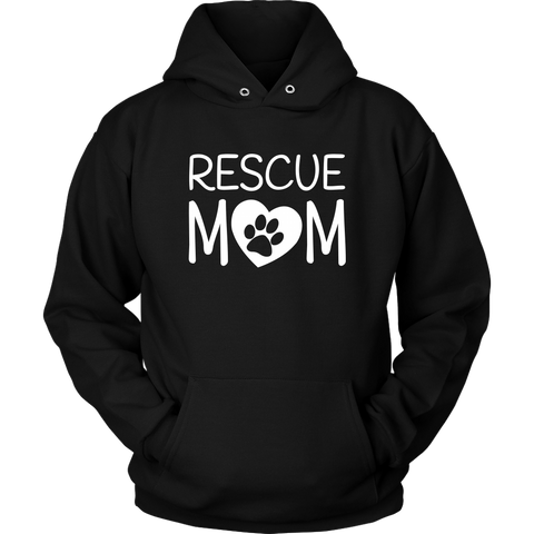 Image of Rescue Mom Hoodie Sweatshirt