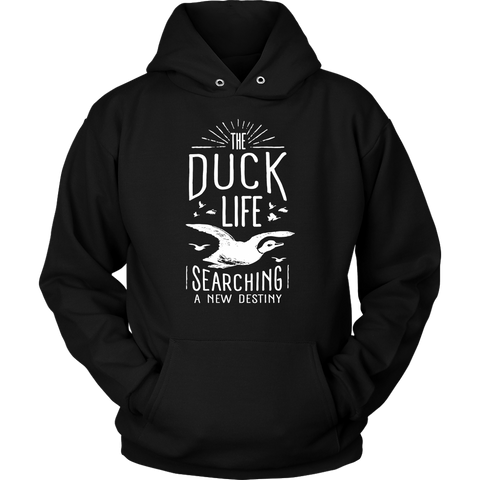 Image of Duck Life Searching A New Destiny Unisex Hoodie Sweatshirt