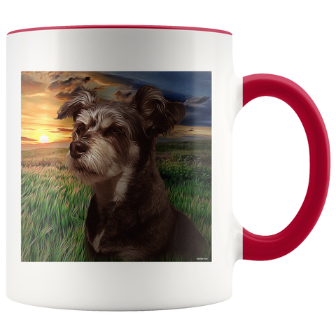 Image of Customizable Photo Ceramic Accent Mug
