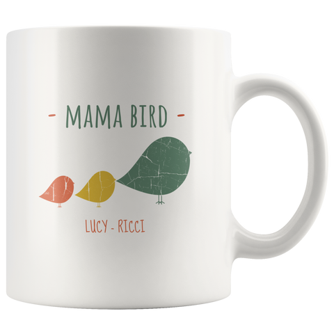 Image of Mama Bird Lucy Ricci Personalized Mug
