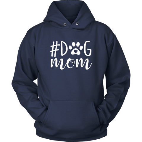 Image of Hashtag Dog Mom Hoodie Sweatshirt
