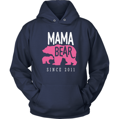Image of Mama Bear Since 2011 Hoodie Sweatshirt