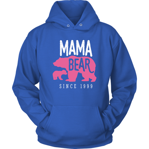 Image of Mama Bear Since 1999 Hoodie Sweatshirt