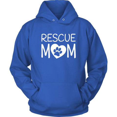 Image of Rescue Mom Hoodie Sweatshirt