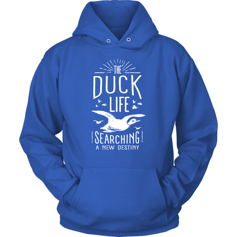 Image of Duck Life Searching A New Destiny Unisex Hoodie Sweatshirt