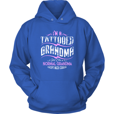 Image of Tattooed Grandma Hoodie Sweatshirt
