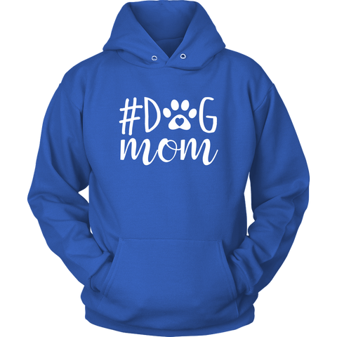 Image of Hashtag Dog Mom Hoodie Sweatshirt