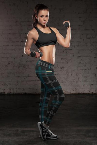 Image of JX FB Plaid Leggings