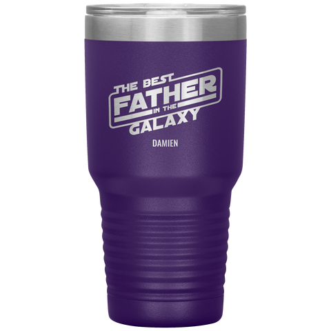 Image of The Best Father In The Galaxy Tumbler Damien