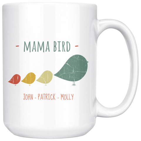 Image of Mama Bird John Patrick Molly 15oz Mug