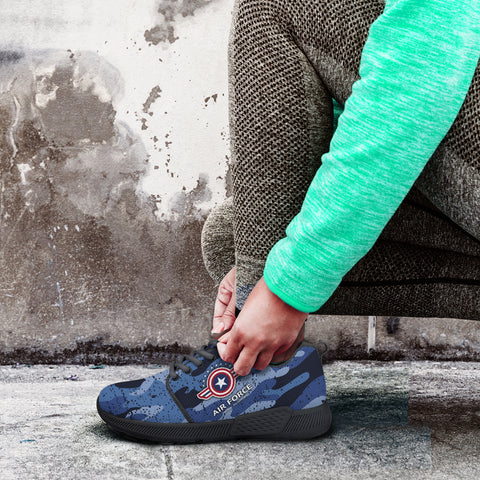 Image of Air Force Athletic Sneakers Black