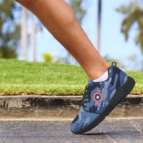 Image of Air Force Athletic Sneakers Black