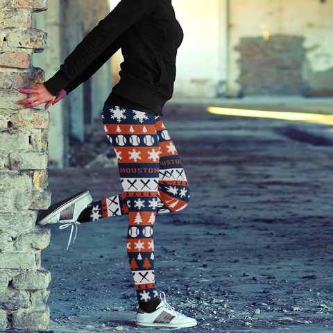 Image of HOU BB Christmas Leggings