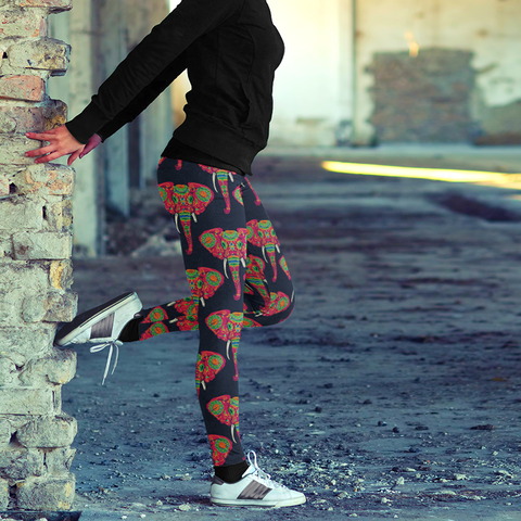 Image of Elephant Leggings Ornamental
