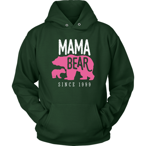Image of Mama Bear Since 1999 Hoodie Sweatshirt