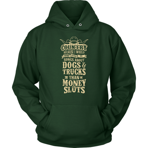 Image of Country Unisex Hoodie Sweatshirt