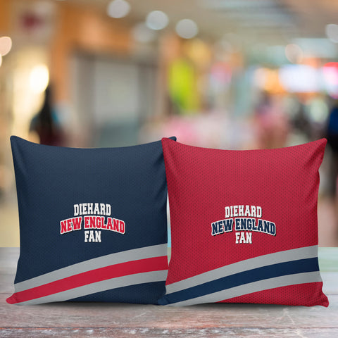 Image of Diehard New England Fan Sports Pillowcase
