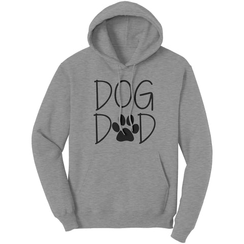 Image of Dog Dad Hoodie Sweatshirt Light