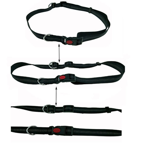 Image of Glow In The Dark Hand Free Jogging Running Dog Leash Phone Grips Bundle