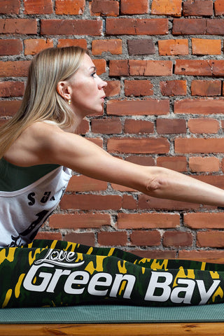 Image of Green Bay Sports Camo Leggings
