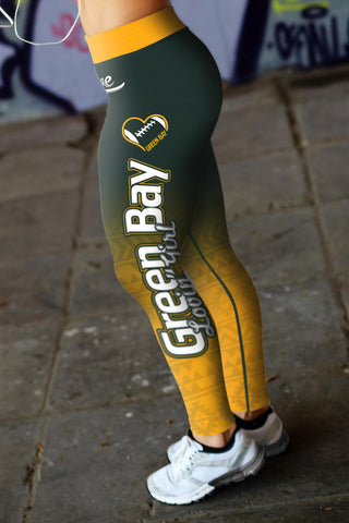 Image of Green Bay Sports Loving Girl Classic Leggings