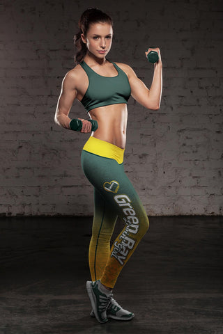 Image of Green Bay Sports Loving Girl Classic Leggings