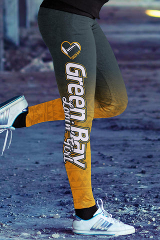 Image of Green Bay Sports Loving Girl Classic Leggings