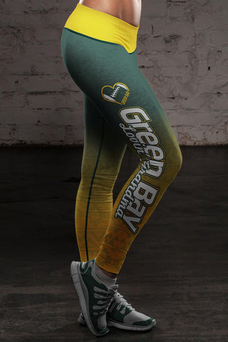Image of Green Bay Sports Loving Grandma Classic Leggings