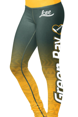 Image of Green Bay Sports Loving Grandma Classic Leggings
