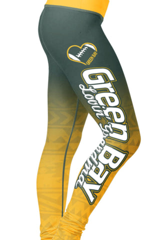 Image of Green Bay Sports Loving Grandma Classic Leggings