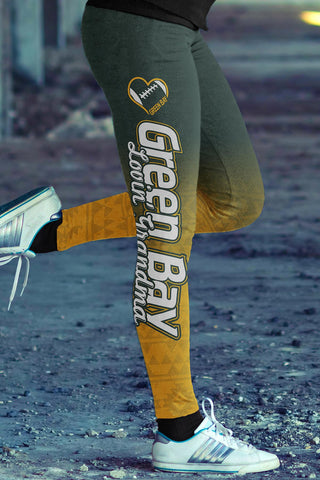 Image of Green Bay Sports Loving Grandma Classic Leggings