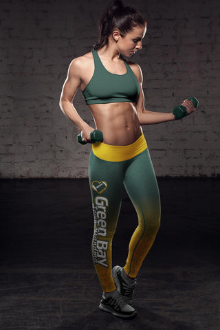 Image of Green Bay Sports Loving Grandma Classic Leggings
