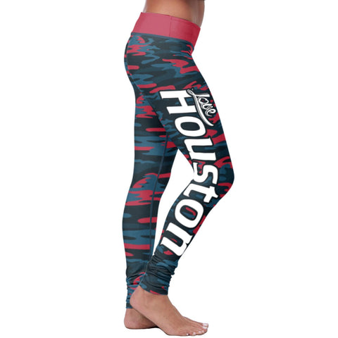 Image of HOU FB Camo Leggings