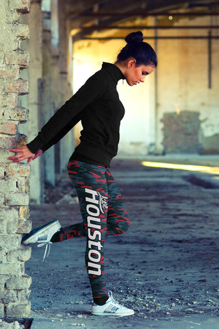 Image of HOU FB Camo Leggings