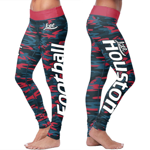 Image of HOU FB Camo Leggings