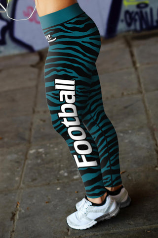 Image of JX FB Striped Leggings