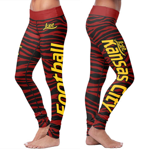Image of KC FB Striped Leggings