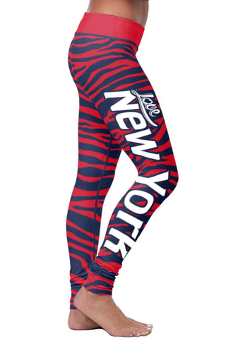 Image of NY GIA Striped FB Leggings