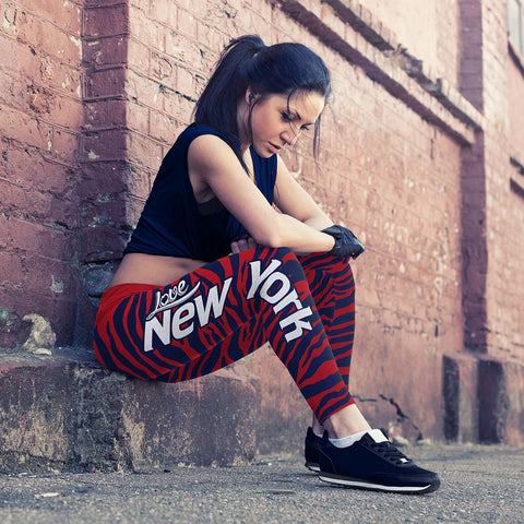 Image of NY GIA Striped FB Leggings