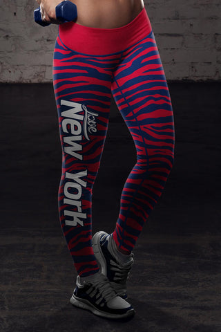 Image of NY GIA Striped FB Leggings