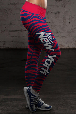 Image of NY GIA Striped FB Leggings