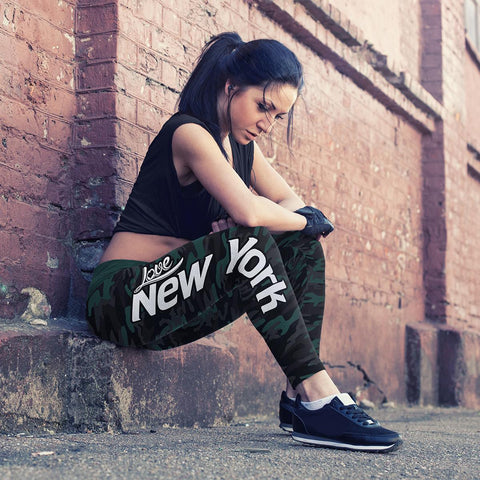Image of NY JET Camo FB Leggings